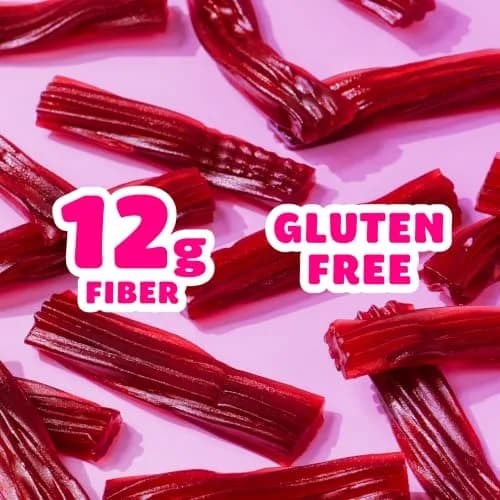 PRIME NUTRITION SMART Sweets RED Twists 4 Pack | Plant-Based Vegan Keto Friendly Snack thumbnail 4