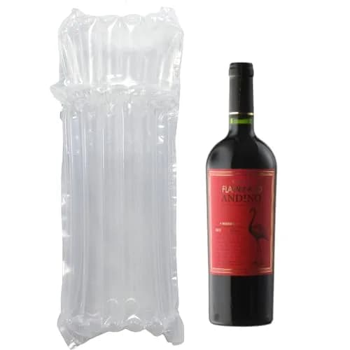 AKLVBL Wine Bottle Protector Bags 10 Pack Bubble Cushion Wrap | Protects Glass Bottles During Travel & Shipping thumbnail 6