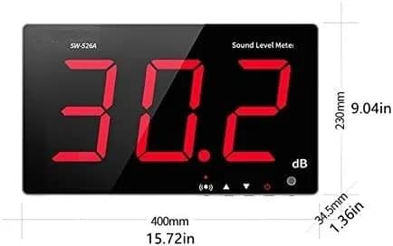 TestHelper SW-526A Sound Level Meter Tester 30-130dB 18in LCD Wall Hanging thumbnail 3