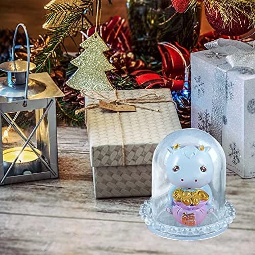 Wehous Cloche Bell Jar Display Dome Resin Mold with Base Dice Cup | Elegant Jewelry & Craft Showcase (120 chars) thumbnail 7