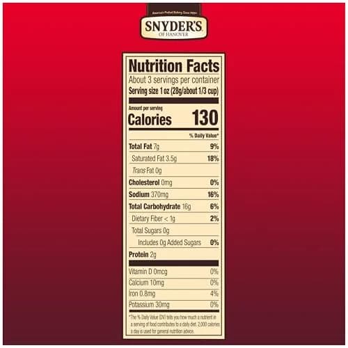 Snyder's of Hanover Hot Buffalo Wing Pretzel Pieces | Crunchy, Spicy Snack, 19.5oz (6 Pack) thumbnail 2