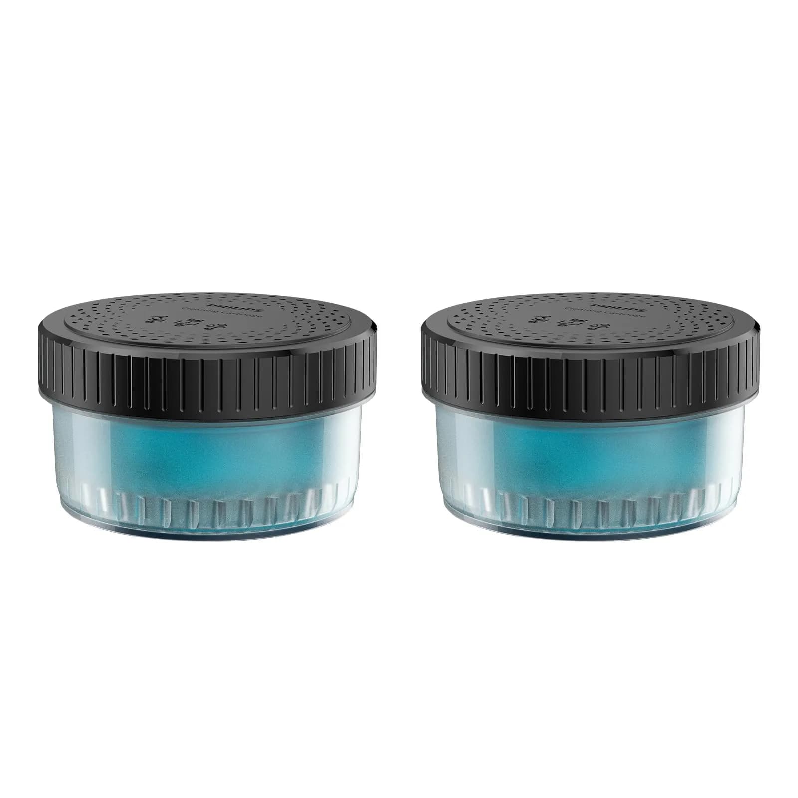 Norelco Philips Quick Clean Pod Cartridge, 2 Pack | Deep Cleaning & Hygiene (70-120 chars) — Green