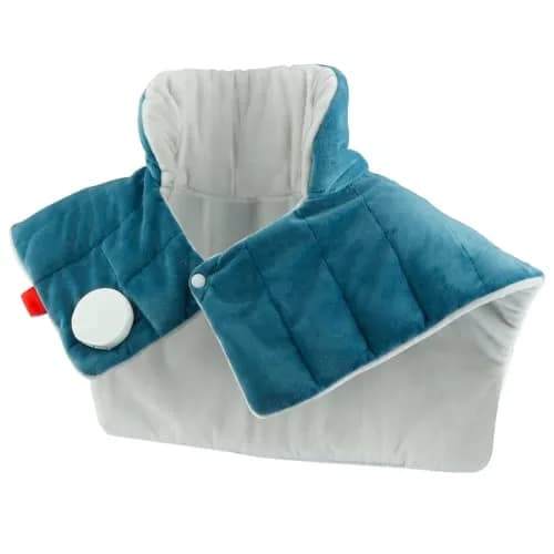 Comfytemp Weighted Heating Pad for Neck Shoulders Back 2.6lb 500g (19"x23") | Fast Heating with 9 Levels & 11 Timers thumbnail 1