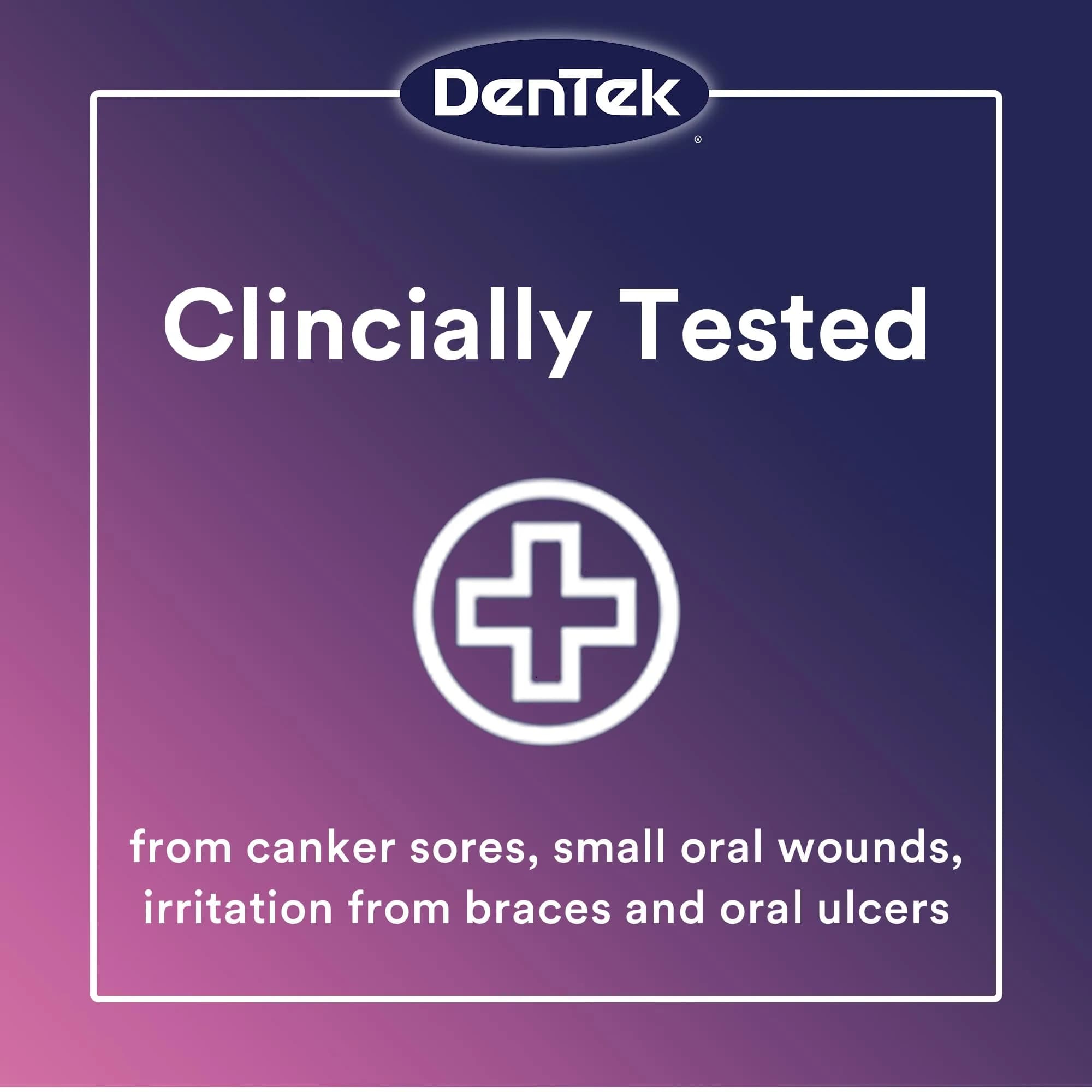 DenTek Canker Sore Relief Patches 6 Count | Clinically Tested Pain Relief for Mouth Sores - view 4