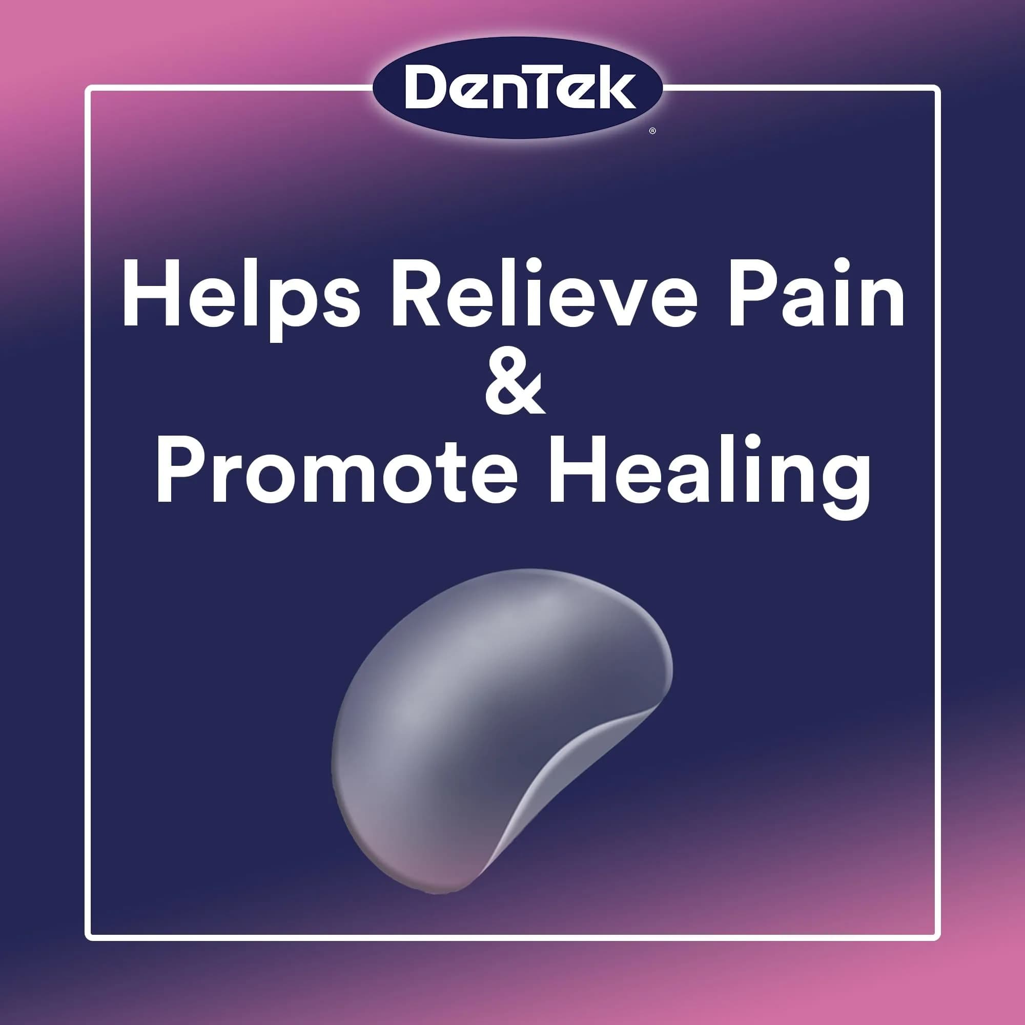 DenTek Canker Sore Relief Patches 6 Count | Clinically Tested Pain Relief for Mouth Sores - view 2