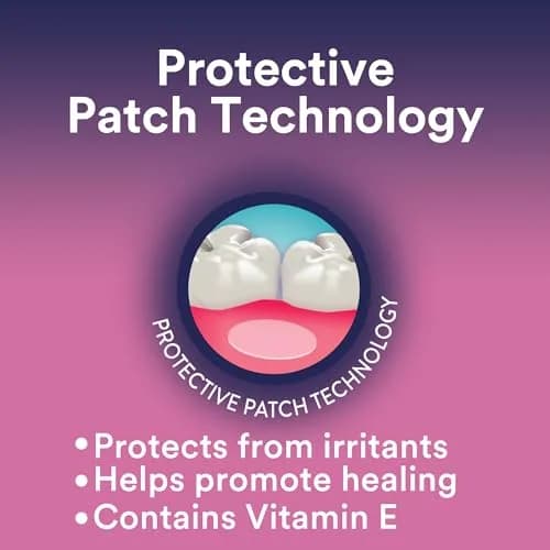 DenTek Canker Sore Relief Patches 6 Count | Clinically Tested Pain Relief for Mouth Sores thumbnail 3