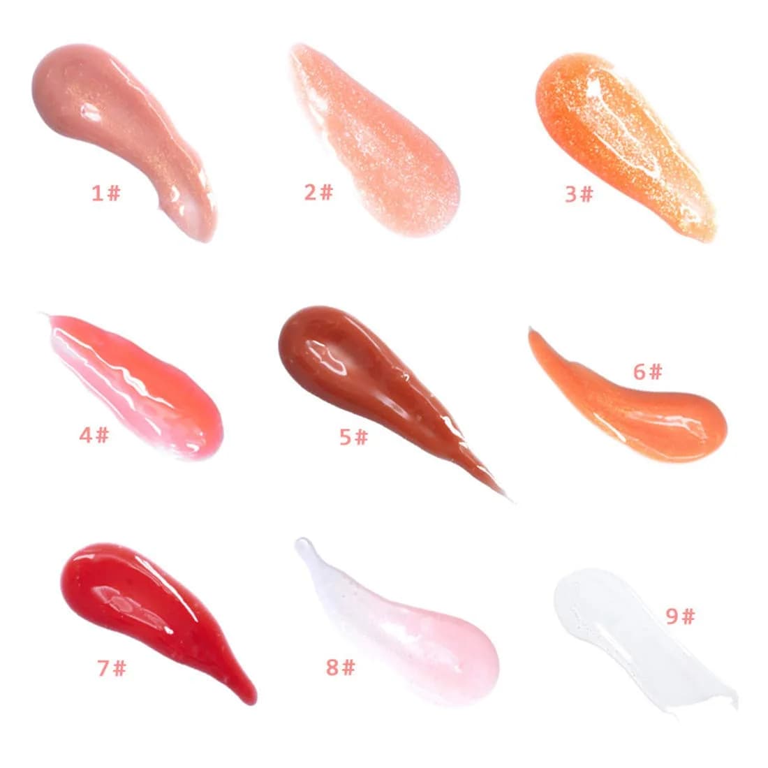 MAEPEOR Glitter Glossy Plumping Lipgloss 02#Peachy Pink 15ml (0.5 Fl Oz) | Natural Lip Color with High Shine - view 4