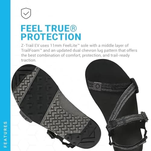Xero Shoes Z-Trail EV Barefoot Hiking Sandals 13 | Ultra-Lightweight, Natural Flexibility thumbnail 5