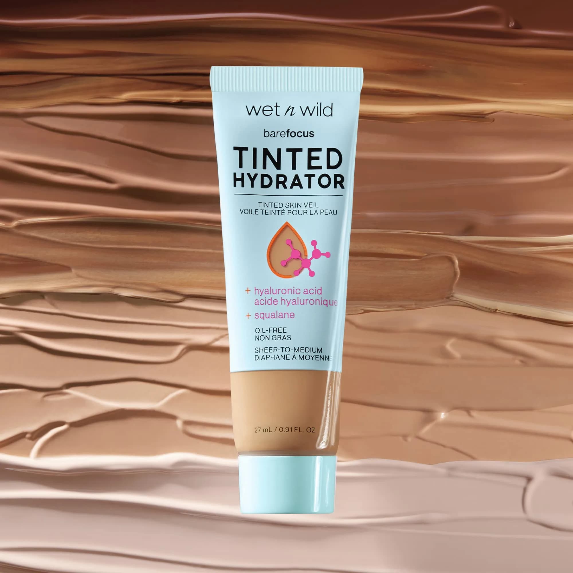 wet n wild Bare Focus Tinted Hydrator Skin Veil Porcelain | Lightweight Buildable Coverage 25.8 ml (0.91 fl oz) - view 3