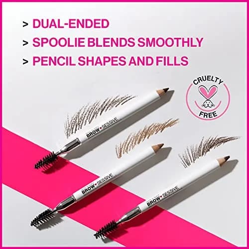 wet n wild Brow-Sessive Brow Pencil Taupe | Ultra-Precise Dual Ended Spoolie Brush for Perfect Blendable Shaping thumbnail 3