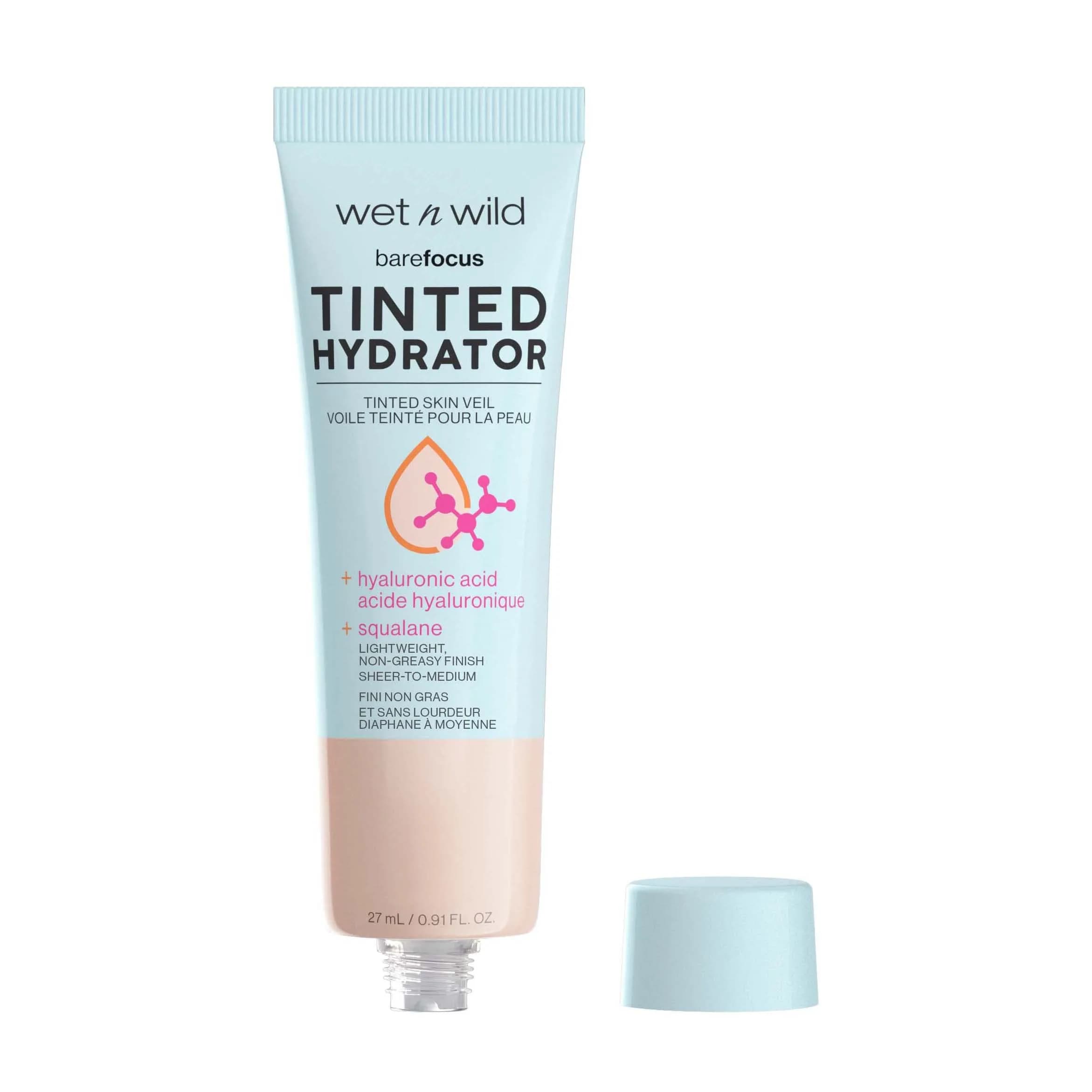 wet n wild Bare Focus Tinted Hydrator Skin Veil - Fair | Lightweight Tinted Moisturizer with Hyaluronic Acid thumbnail 2