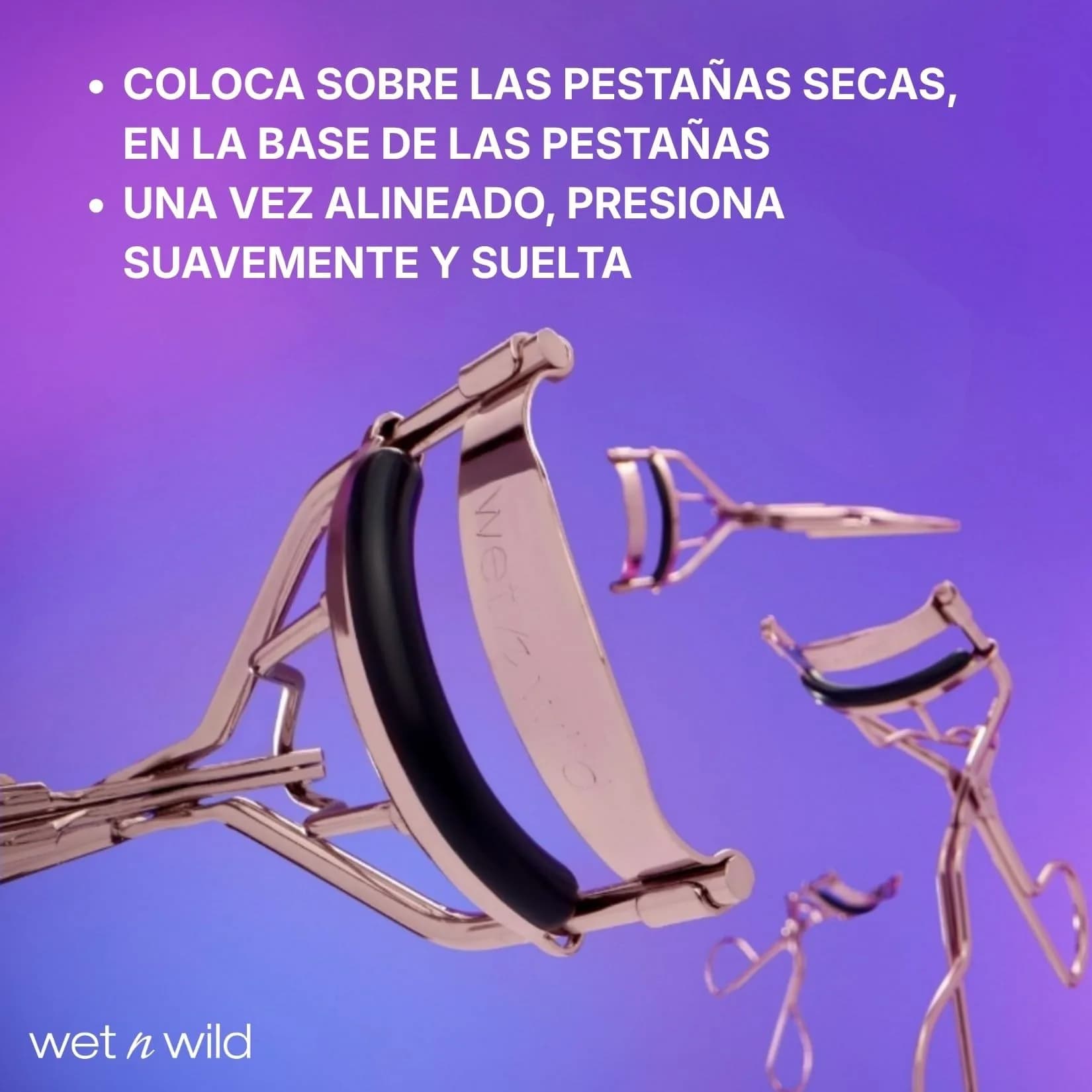 wet n wild High On Lash Eyelash Curler Rosegold | Comfort Grip Pinch-Free Curling - view 7