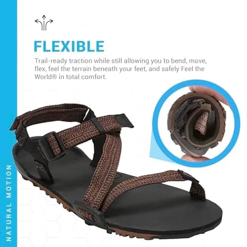 Xero Shoes Men's Z-Trail EV Barefoot Hiking Sandals | Ultra-Lightweight, Natural Movement thumbnail 5