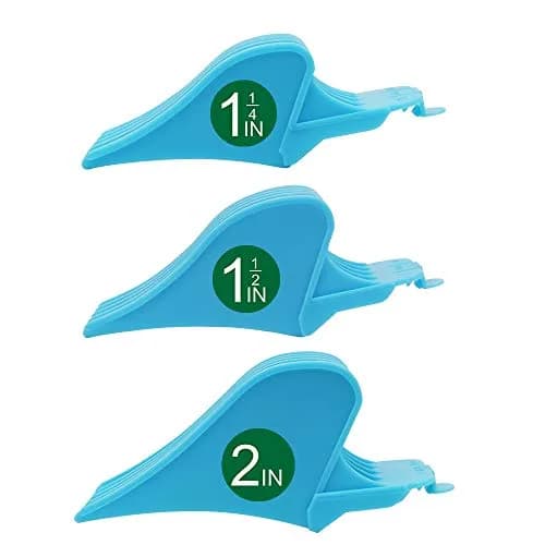 CR8GR8 Blue Hair Clipper Guides, 1.25" 1.5" 2" | Mega No.16 No.12 No.10 for Wahl Clippers thumbnail 1
