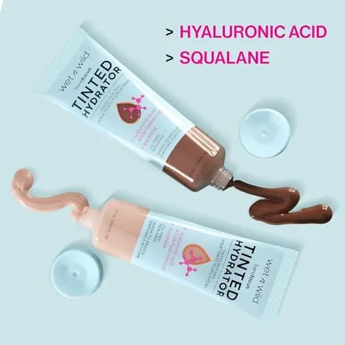 wet n wild Bare Focus Tinted Hydrator Deep 25.8 ml (0.91 fl oz) | Hydrating Tinted Skin Veil with Hyaluronic Acid & Vegan Squalane - view 4
