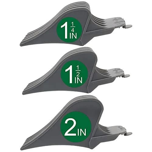 CR8GR8 Hair Clipper Guards, 3 Count | Fits Wahl Clippers, 2 Inch Long Style, Gray thumbnail 1