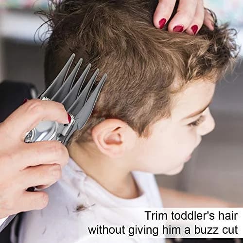 CR8GR8 Hair Clipper Guards, 3 Count | Fits Wahl Clippers, 2 Inch Long Style, Gray thumbnail 4