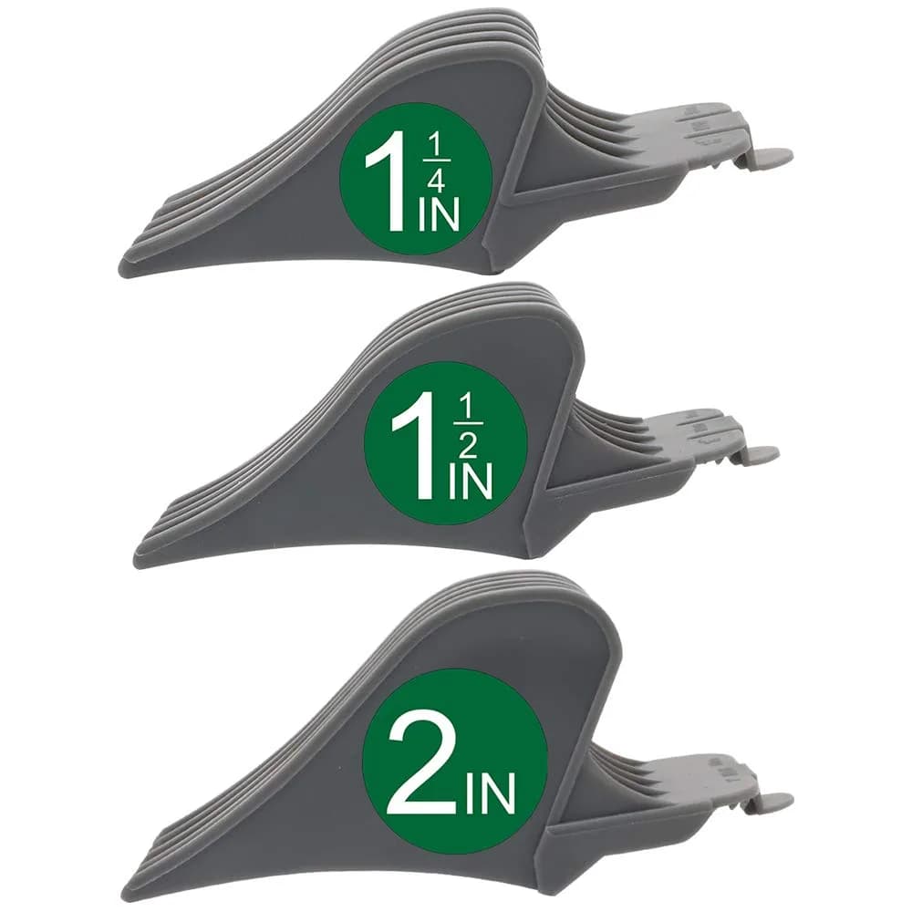 CR8GR8 Hair Clipper Guards, 3 Count | Fits Wahl Clippers, 2 Inch Long Style, Gray - main product image