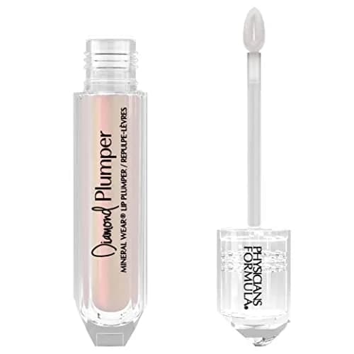 Physicians Formula Mineral Wear Diamond Lip Plumper Gloss, Light Pink Princess Cut 5ml (0.17 Fl Oz) | Hydrating & Smoothing thumbnail 1