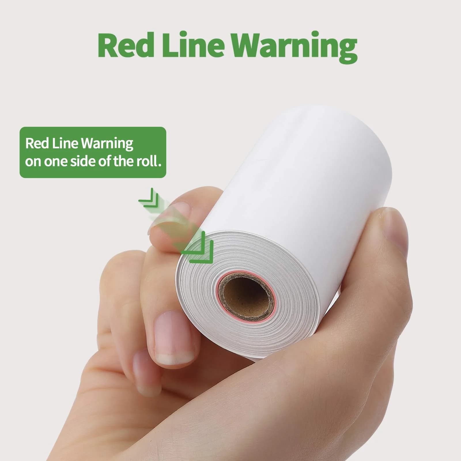 MUNBYN 50 Rolls Thermal Paper 56mm x 16m (2.2" x 50ft) | BPA Free Receipt Paper for POS Printers - view 8