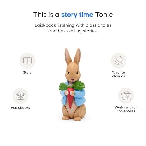 Tonies The Peter Rabbit Collection Audio Toy Figurine from Beatrix Potter | Beloved Tales for Kids 3+ thumbnail 4