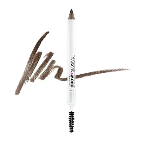 wet n wild Brow-Sessive Brow Pencil Medium Brown | Ultra-Precise Dual Ended Spoolie Brush for Perfect Buildable Blendable Shaping thumbnail 1