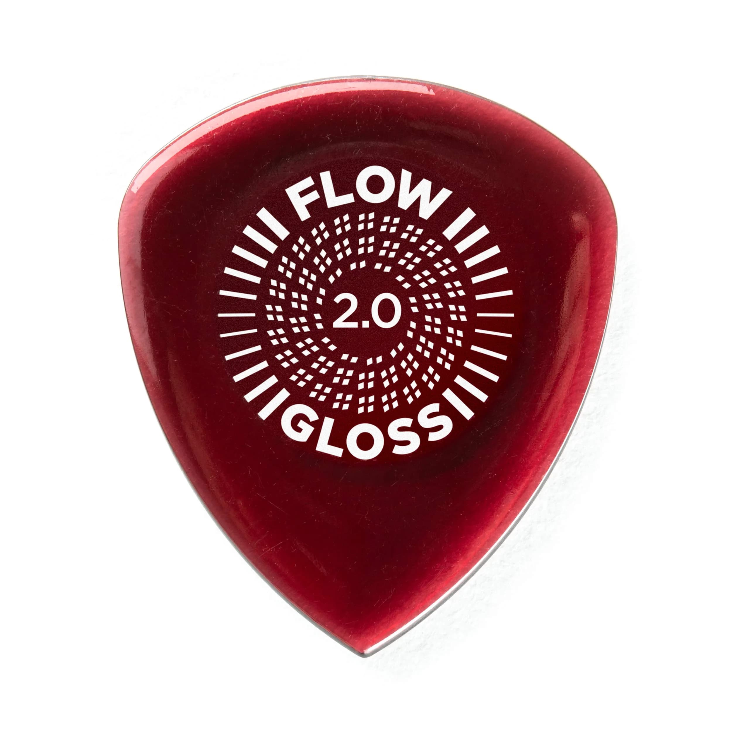 Jim Dunlop Flow® Gloss Pick 3.0MM | Precision Guitar Pick for Speed & Control — 2.0mm