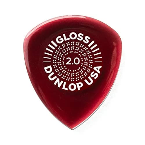Jim Dunlop Flow® Gloss Pick 2.0MM | Precision, Speed & Long-Lasting Ultex (70-120 chars) thumbnail 2