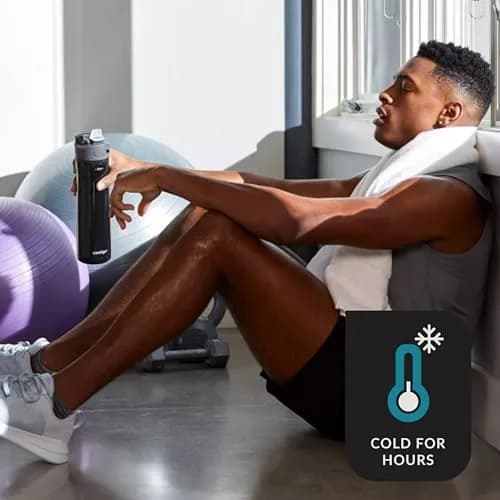Contigo Ashland Chill Water Bottle 710ml (24oz) | Insulated Stainless Steel with AutoSpout Straw thumbnail 3