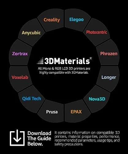 3DMaterials SuperFlex Flexible Rubber Resin 1000g (35.27 oz) | ISO 10993-5 Certified for Flexible Prototypes thumbnail 6