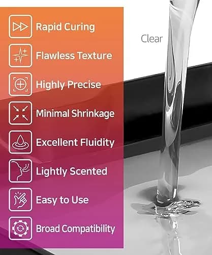 3DMaterials SuperFlex Flexible Rubber Resin 1000g (35.27 oz) | ISO 10993-5 Certified for Flexible Prototypes thumbnail 7