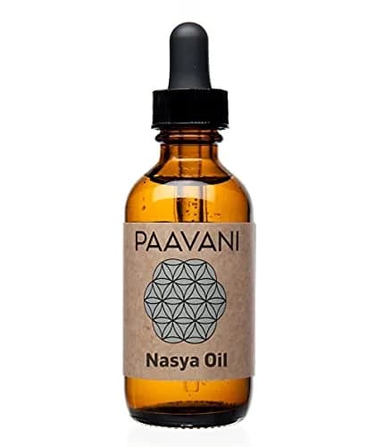 PAAVANI Nasya Oil, Organic Herb-Infused Nasal Oil with Brahmi | Sinus Relief & Moisturizer (1 Fl Oz) thumbnail 1