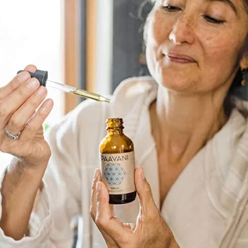 PAAVANI Nasya Oil, Organic Herb-Infused Nasal Oil with Brahmi | Sinus Relief & Moisturizer (1 Fl Oz) thumbnail 2