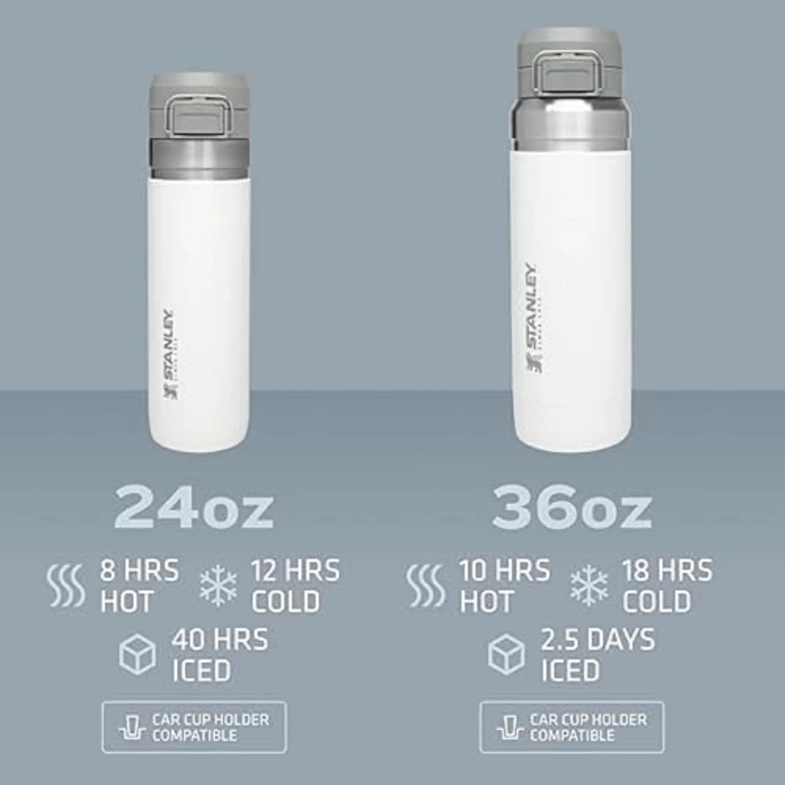Stanley Quick Flip GO Water Bottle 24 oz (710ml) | Push Button Lid | Leakproof & Packable - view 5