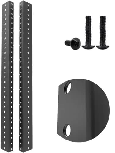 JINGCHENGMEI 10U Steel Rack Rails Kit with Hardware | Supports Rack Mount Equipment in India thumbnail 1