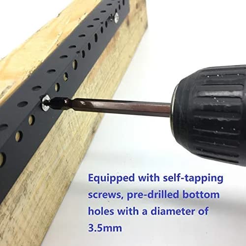 JINGCHENGMEI 10U Steel Rack Rails Kit with Hardware | Supports Rack Mount Equipment in India thumbnail 3