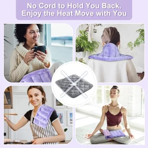 SUZZIPAD Microwave Heating Pad 44990c | Moist Heat for Muscle Soreness & Fatigue thumbnail 7