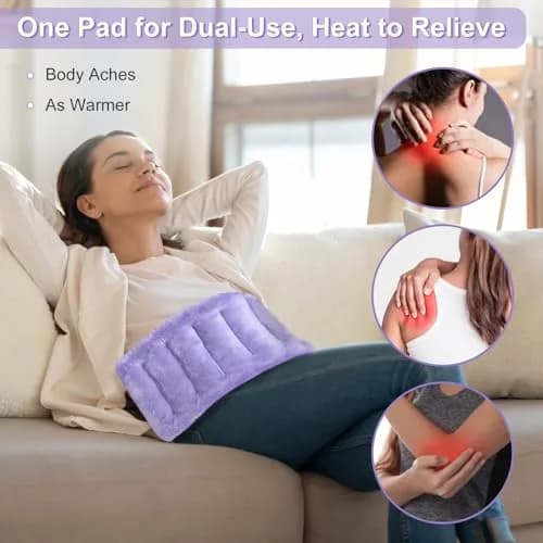 SUZZIPAD Microwave Heating Pad 44990c | Moist Heat for Muscle Soreness & Fatigue thumbnail 2