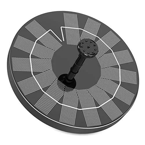 AISITIN 3.5W Solar Fountain with 6 Nozzles & 4 Fixer | Floating Outdoor Water Pump for Bird Baths, Gardens, Ponds thumbnail 4