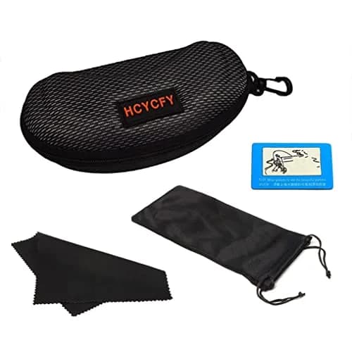 HCYCFY Photochromic Polarized Sunglasses Men Square Matte Frame Eyewear 65mm (2.56in) | Adaptive UV Protection for Cycling thumbnail 7