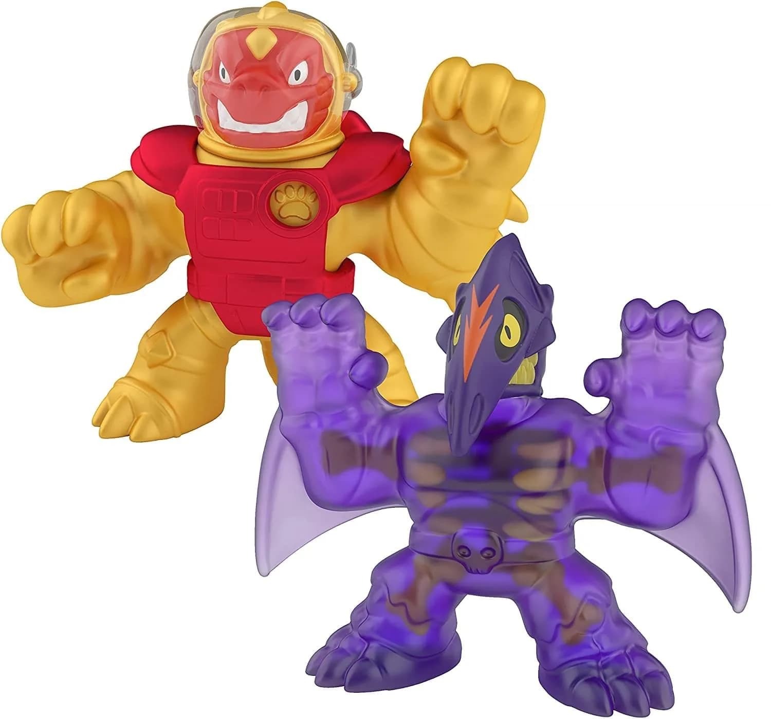 Heroes of Goo Jit Zu Galaxy Attack S5 Versus PK 2-Pack | Squishy & Stretchy Action Figures - main product image