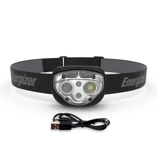 Energizer PRO-400 Headlamp Rechargeable | 380 Lumens, 7 Modes, IPX4 Water Resistant, USB Included thumbnail 1