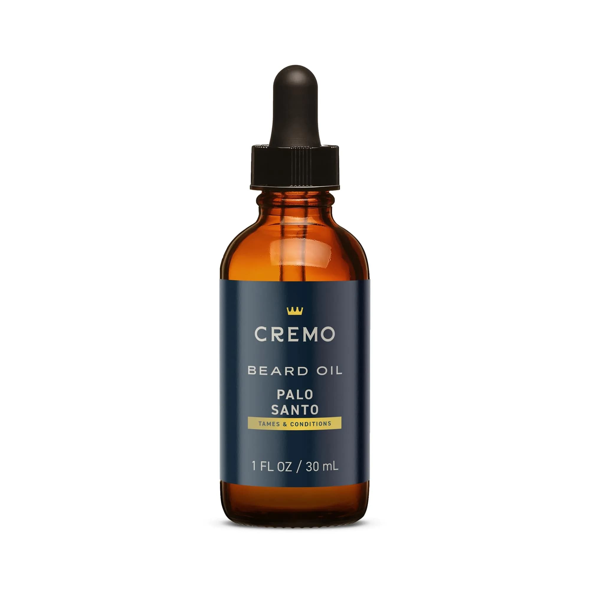 Cremo Beard Oil for Men, Casked Vanilla, 29.57ml (1 Fl Oz) | Soothes Dry Skin & Tames Beard Itch — Palo Santo