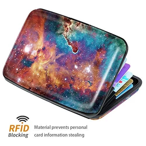Coco Rossi RFID Aluminum Credit Card Holder Small Mini Wallet for Women | Slim, Secure, Stylish thumbnail 4