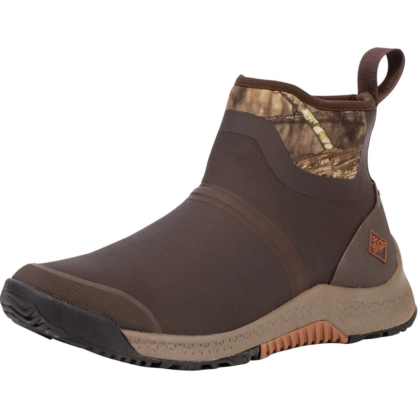 MUCK Men's Outscape Chelsea Slip On Black Size 8 | Waterproof Active Outdoor Footwear — Brown / 7