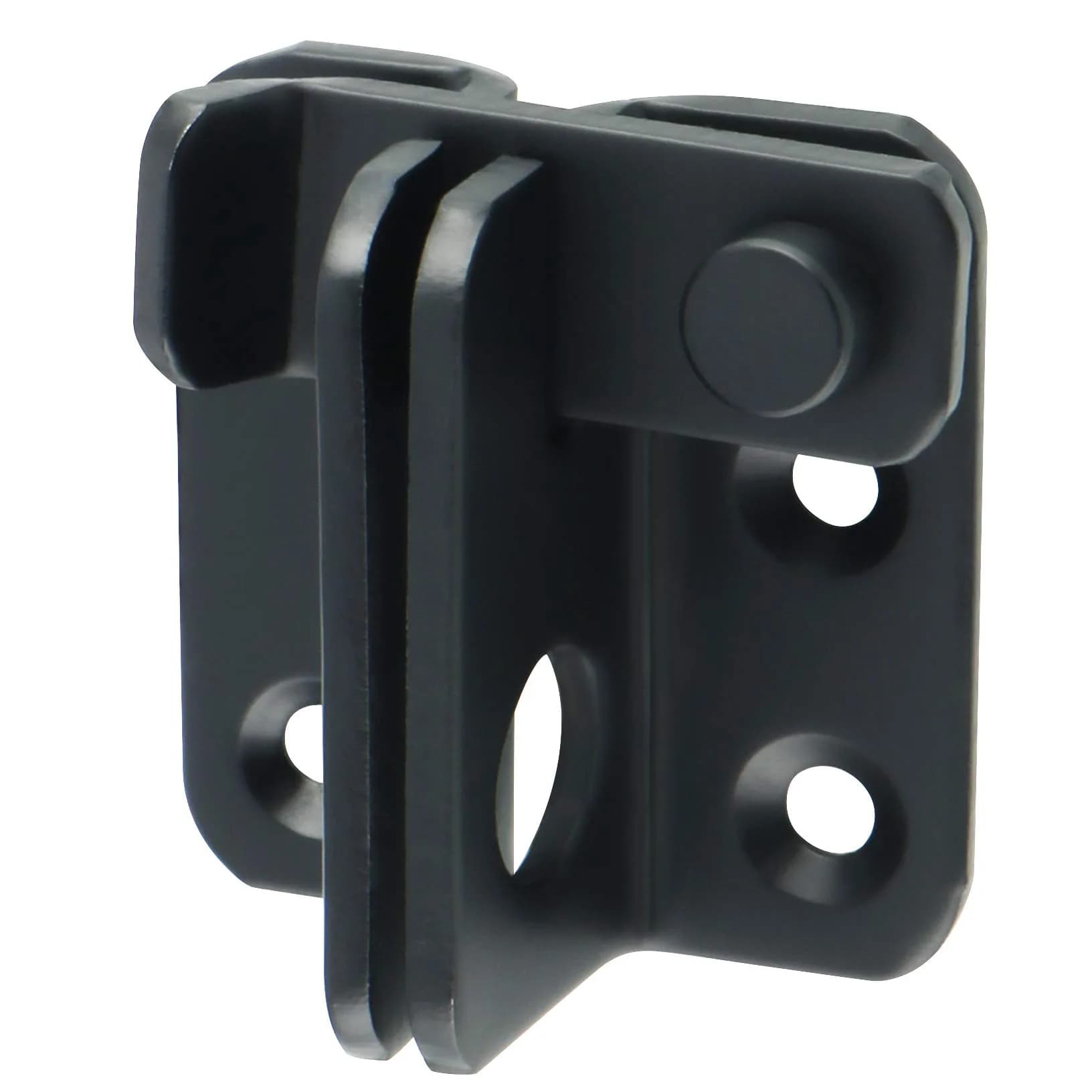 Alise Flip Latch Gate Latch, Heavy Duty Stainless Steel Door Lock for Barn Wood Fence Sliding Doors, Brushed Nickel (2.45 in Length) — Matte Black