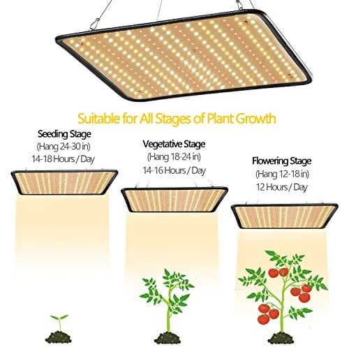 SERWING 200W LED Grow Light Bulb 3735lm | Full Spectrum for Indoor Plants thumbnail 3