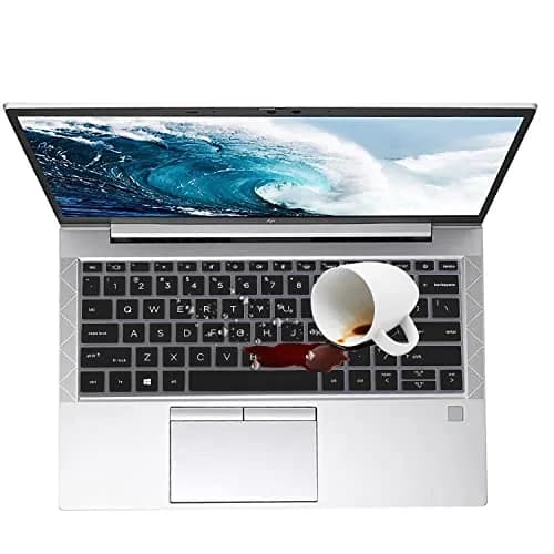 MUBUY-GOL Black Silicone Keyboard Cover Skin for HP EliteBook 13.3 inch Laptops (US Layout) thumbnail 6