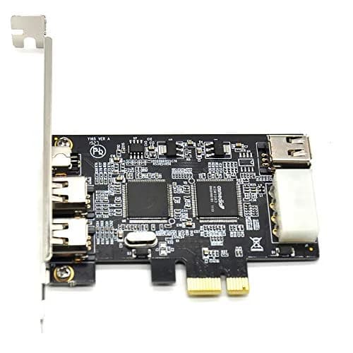 Pardarsey PCIe Firewire Card IEEE 1394a 4 Ports | Plug-and-Play Controller for Windows 10 & Mac OS thumbnail 4