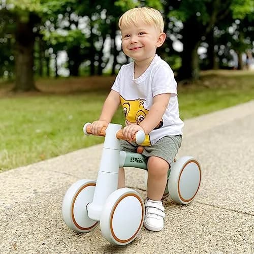 SEREED Baby Balance Bike Green 1.6kg (3.6 lb) | ASTM-Tested for Toddlers 12-24 Months thumbnail 8